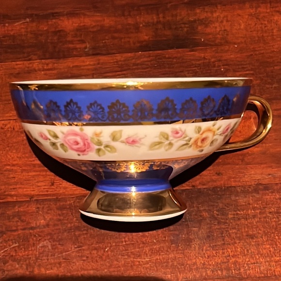 Vintage Rudolph Wachter Tea Cup Set RW Bavaria Cup Saucer Plate Trio - Picture 12 of 16